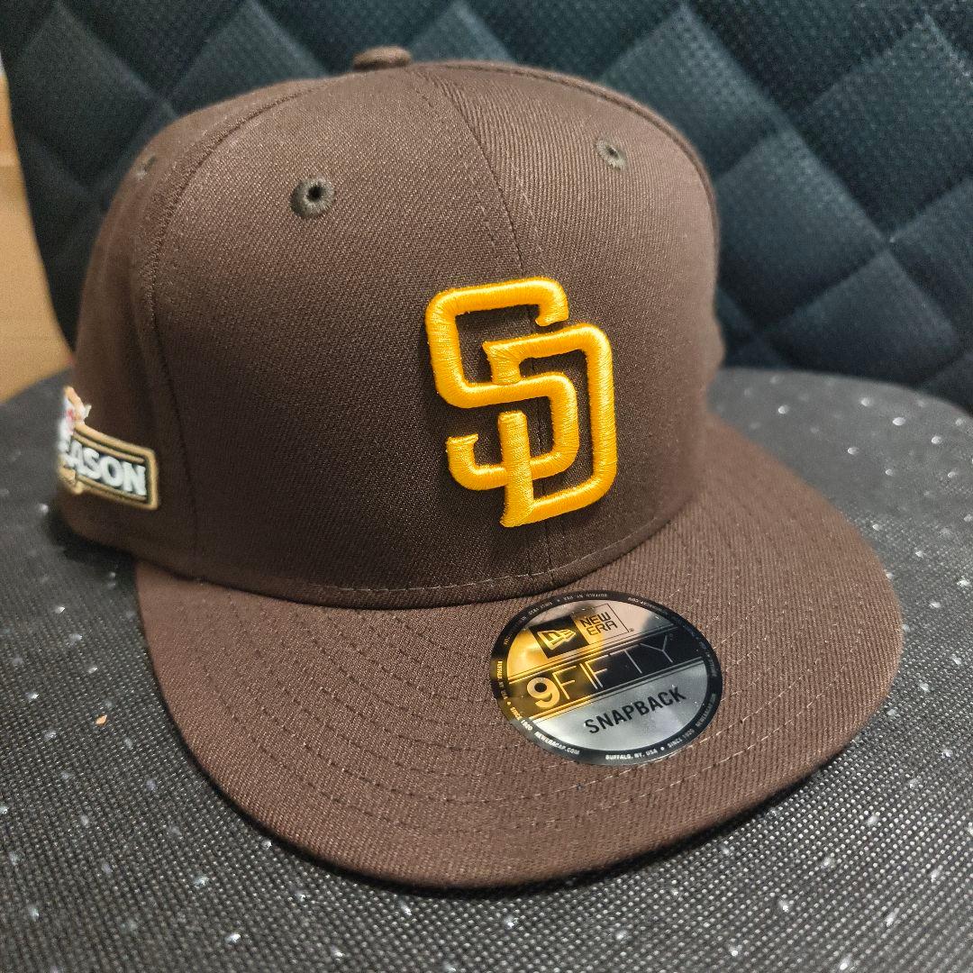 ニューエラ 9FIFTY サンディエゴ・パドレスキャップ ポストシーズンモデル