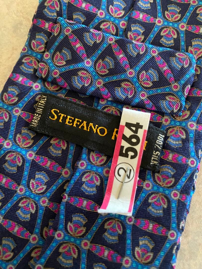 ★再値下げ★STEFANO RICCI ドット プリーツタイ ネクタイ