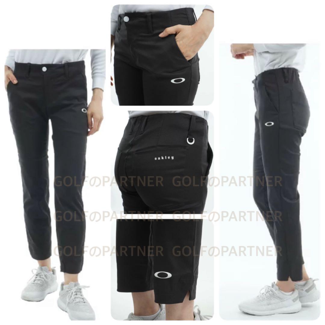 L 早い者勝ち❣️新品14300円オークリー /レディース/ストレッチパンツ/黒