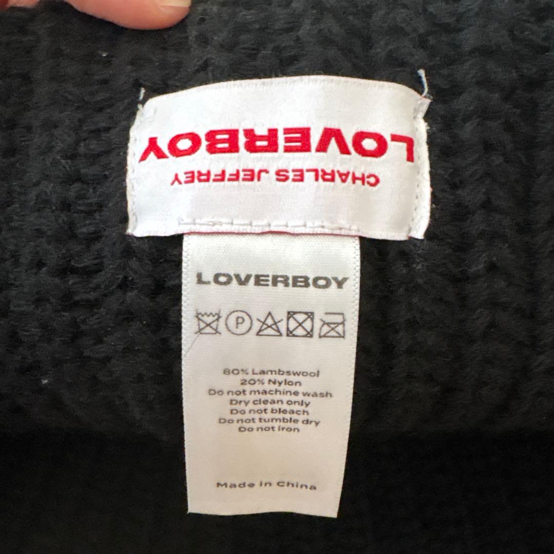 CHARLES JEFFREY LOVERBOY ビーニー ニット帽 黒 美品