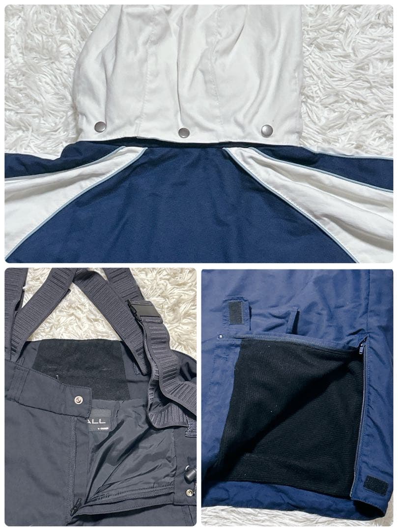 【2569】ellesse エレッセ　スキーウェアHALFBALL