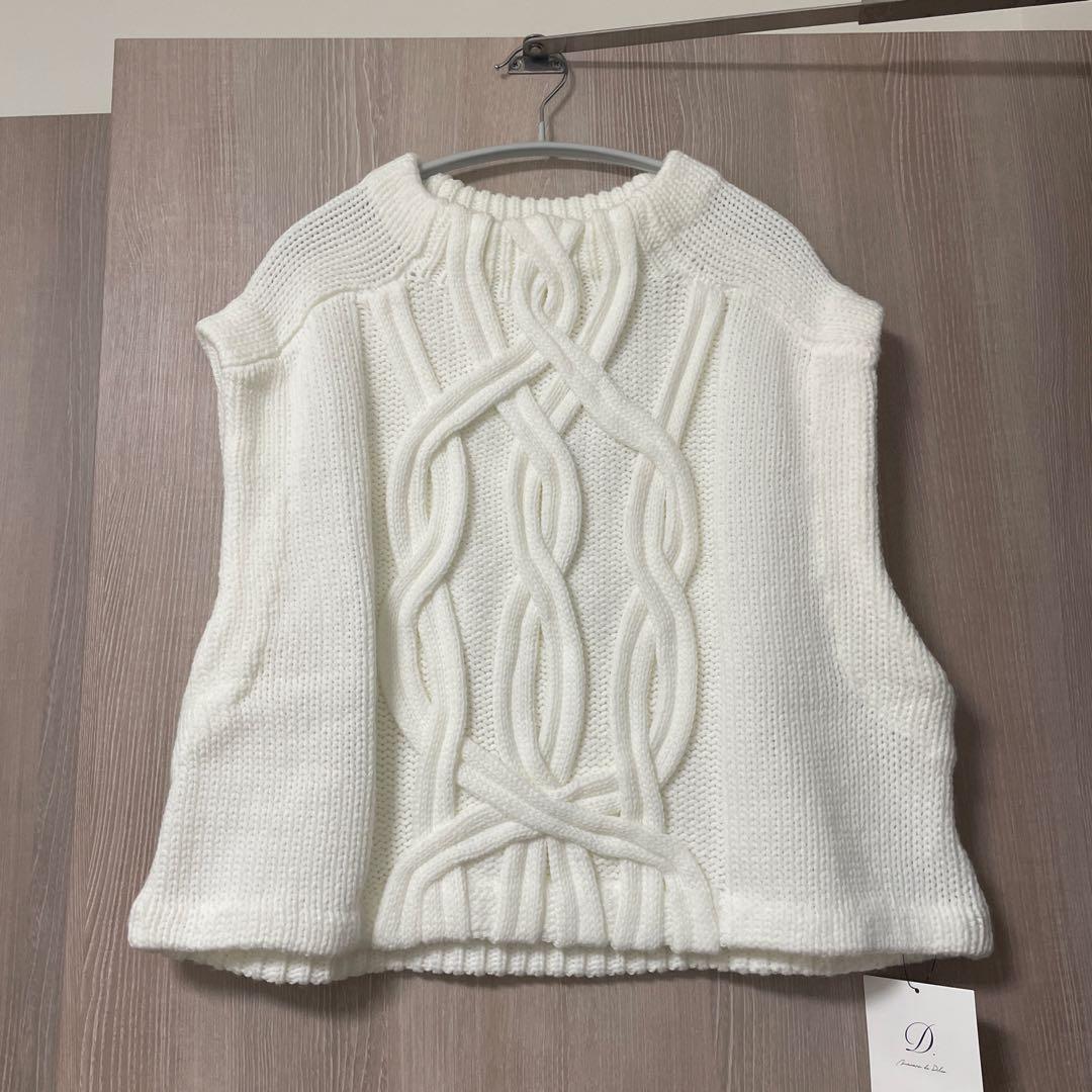 【新品未使用】maison de Dolce. chaleur vest