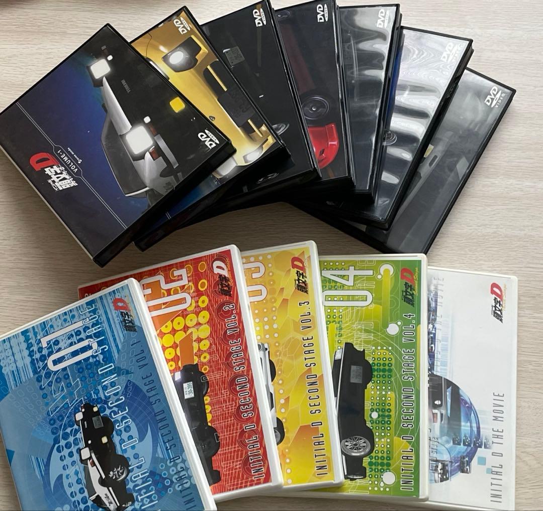 頭文字D ファースト、セカンド、サードステージDVDセット