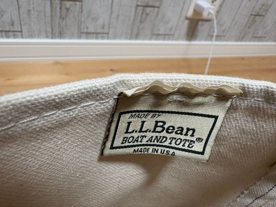 L.L.Bean ボートアンドトートミディアム　ネイビー
