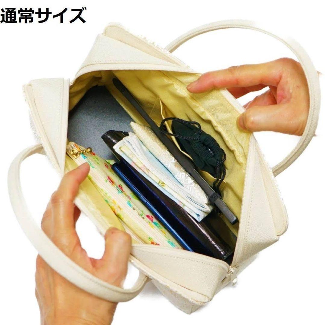 和装バッグ　利休バッグ　金蘭織物 入卒式　結婚式　お茶席・商品番号3-1