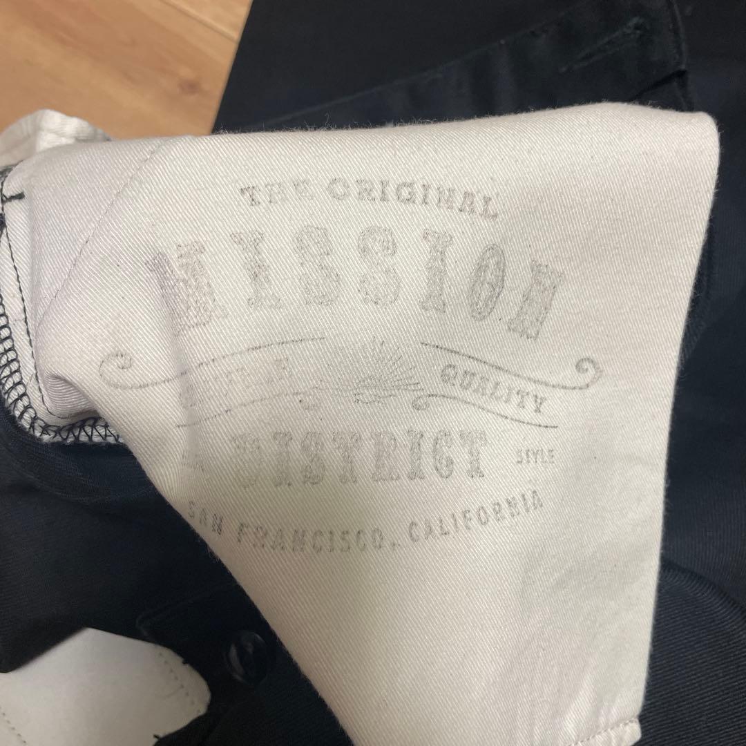 Mission District ブラック ワークパンツ
