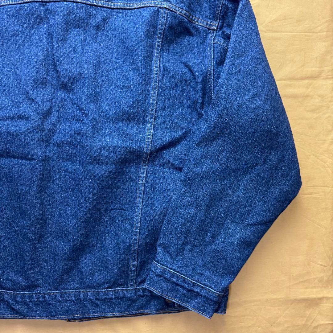 美品　USA製　levi's デニムジャケット　ブランケット　濃紺　XL