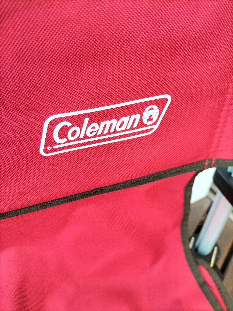 Coleman ツーウェイキャプテンチェア（赤）２台セット