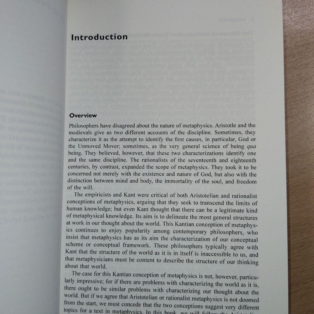 形而上学　洋書　physics