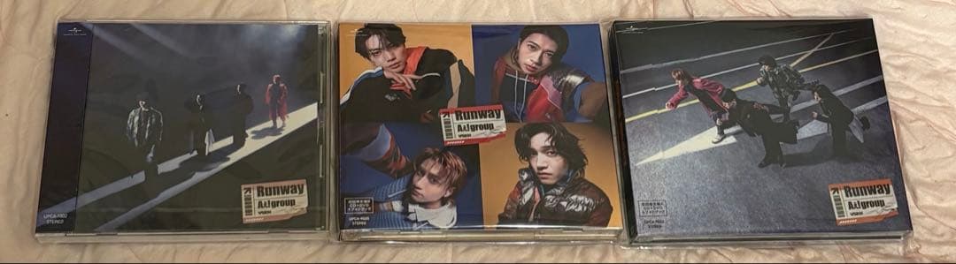 Aぇ!group 2ndアルバム「Runway」初回A,B,通常盤3点セット