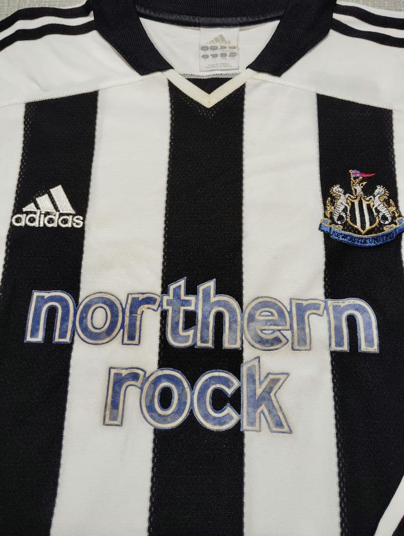 Newcastle United adidas 長袖ユニフォーム 白黒