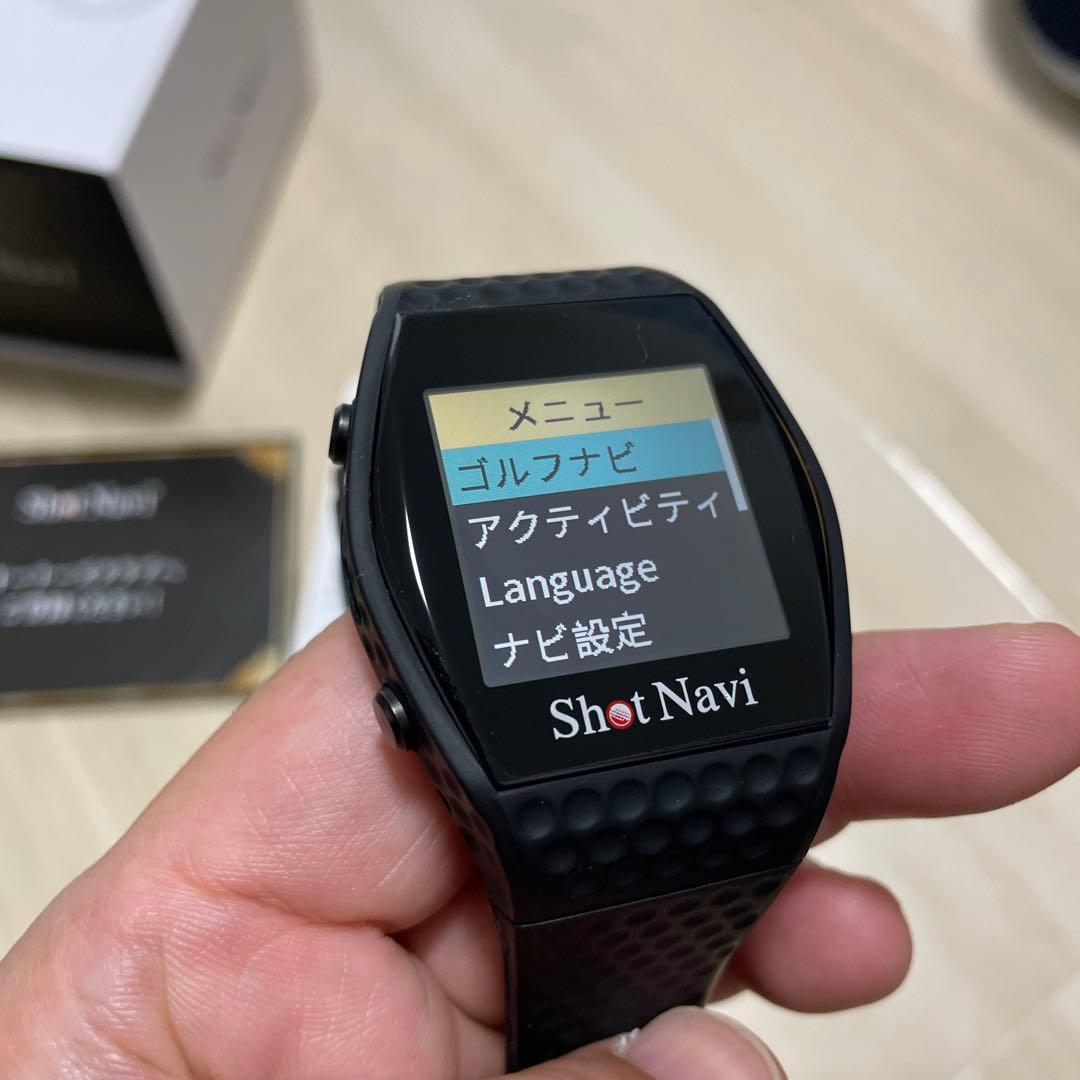 ShotNaviショットナビInfinity インフィニティGPSゴルフウォッチ