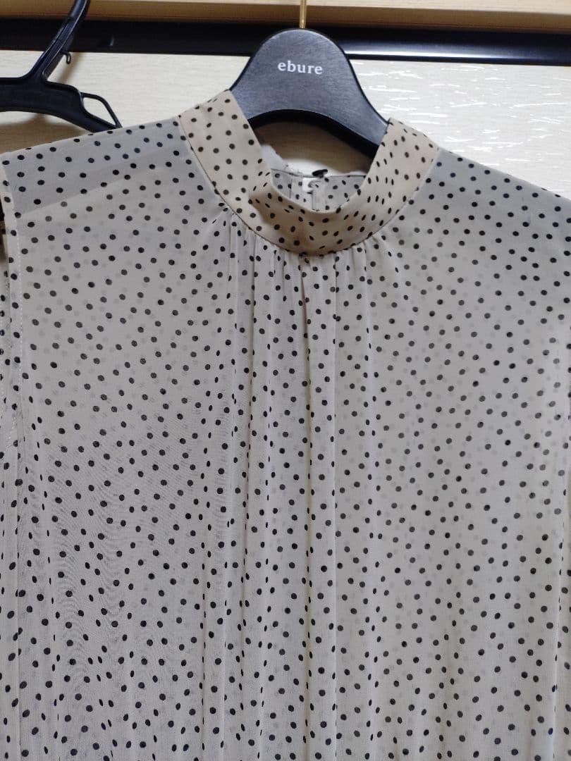 ✿　アナイ　ANAYI シフォンドットティアードワンピース