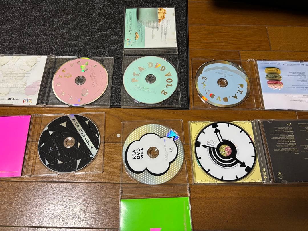 Perfume ファンクラブ限定 PTA DVD vol.1〜4+LIVE