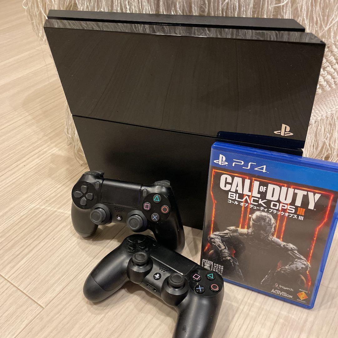 【すぐ遊べる】PlayStation 4 ジェット・ブラック 500GB