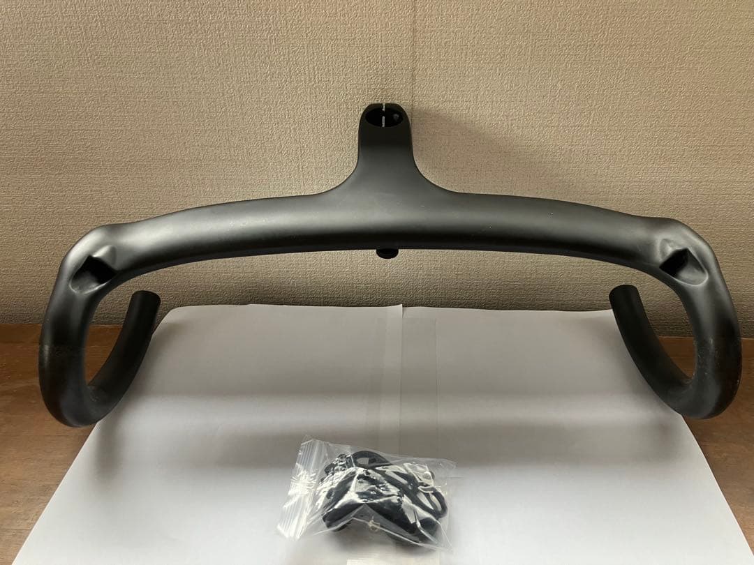 RXL SL一体型カーボン ドロップハンドル 上380-下400芯芯 100mn