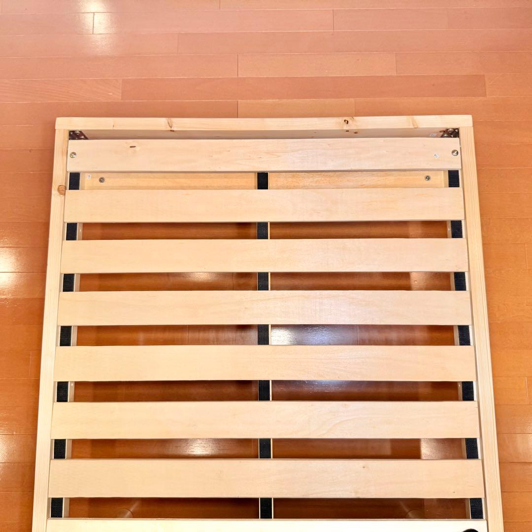 シングルベッド フレーム すのこ 木製 天然パイン材