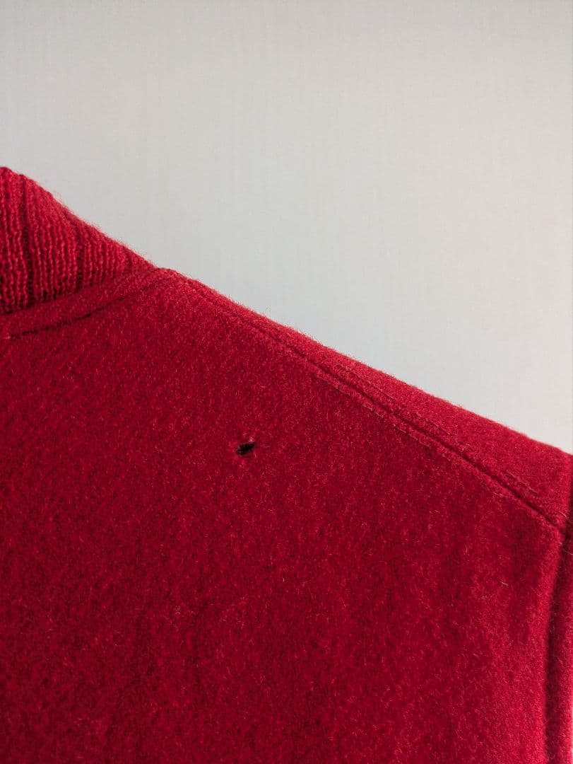 50s woolrich ウールダウンベスト リバーシブル