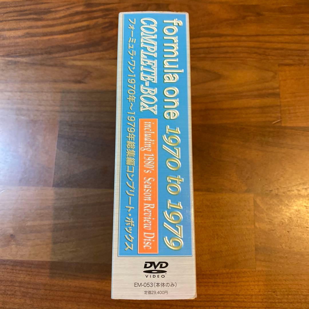【ケース欠品】F1 総集編 1970〜1979 コンプリートボックス DVD