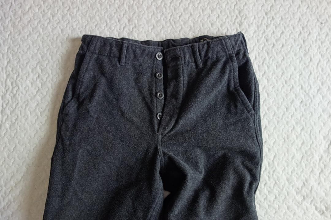 バ*ン様 orSlow フレンチワークパンツ メルトン サイズM
