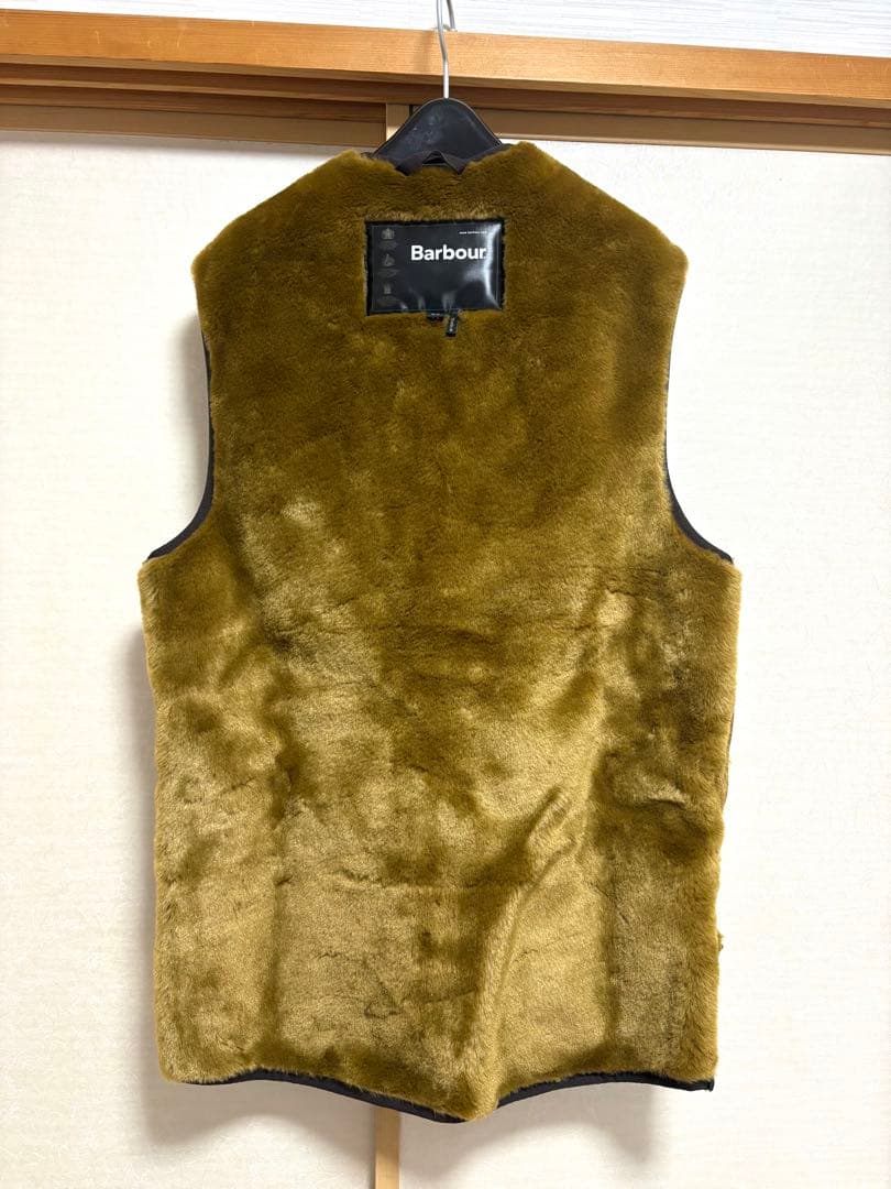 Barbour ファーライナー ベスト サイズ36