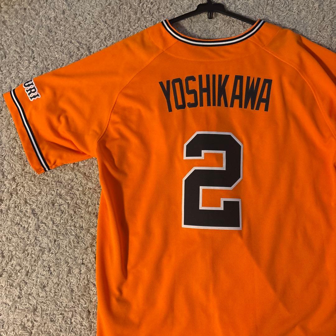 巨人　吉川尚輝　橙魂　ユニフォーム　XL