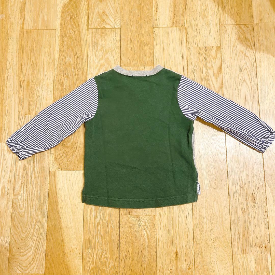 美品　familiar Tシャツ 90 サイズ　飛行機　長袖