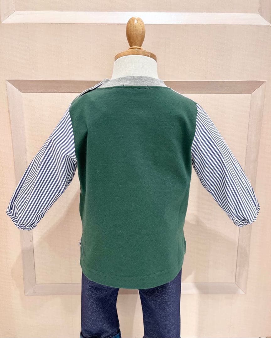 美品　familiar Tシャツ 90 サイズ　飛行機　長袖