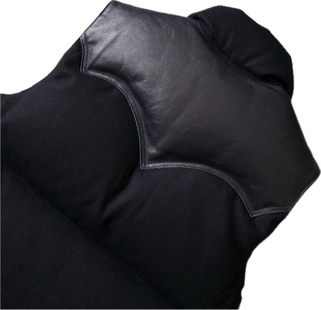 【極美品】ネイビー ROCKY MOUNTAIN ダウンベスト