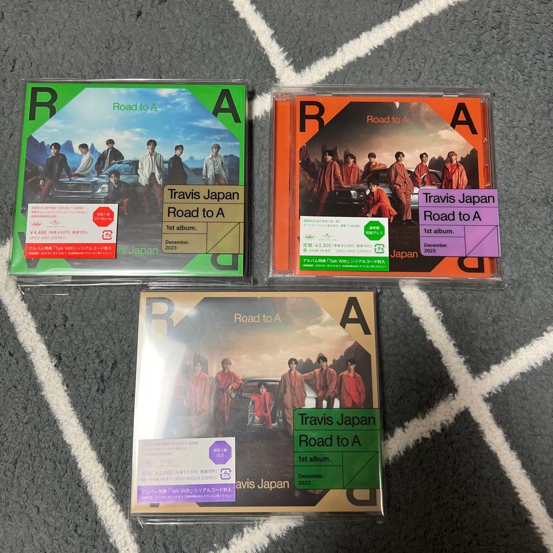 【新品未開封】TravisJapan Road to A アルバム