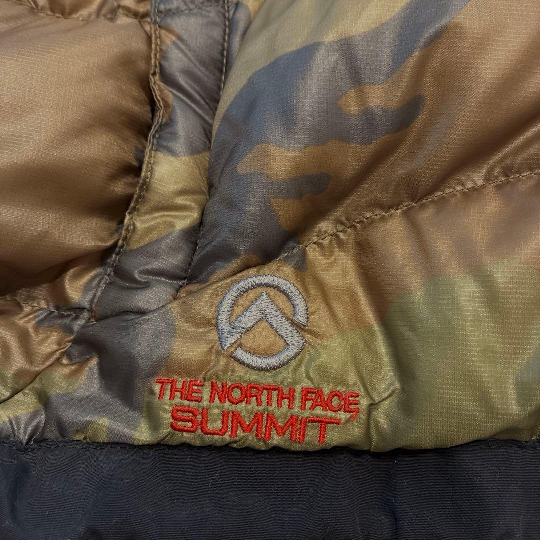 THE NORTH FACE カモフラージュ ダウンベスト　メンズMサイズ