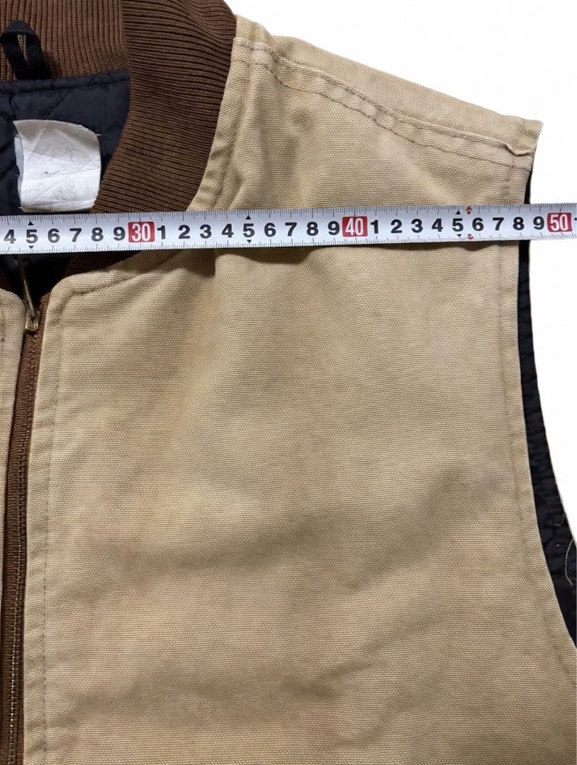 フ*可様 Carhartt ダックベスト 2XL