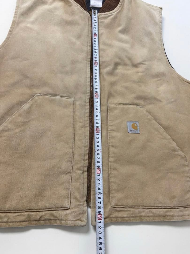 フ*可様 Carhartt ダックベスト 2XL