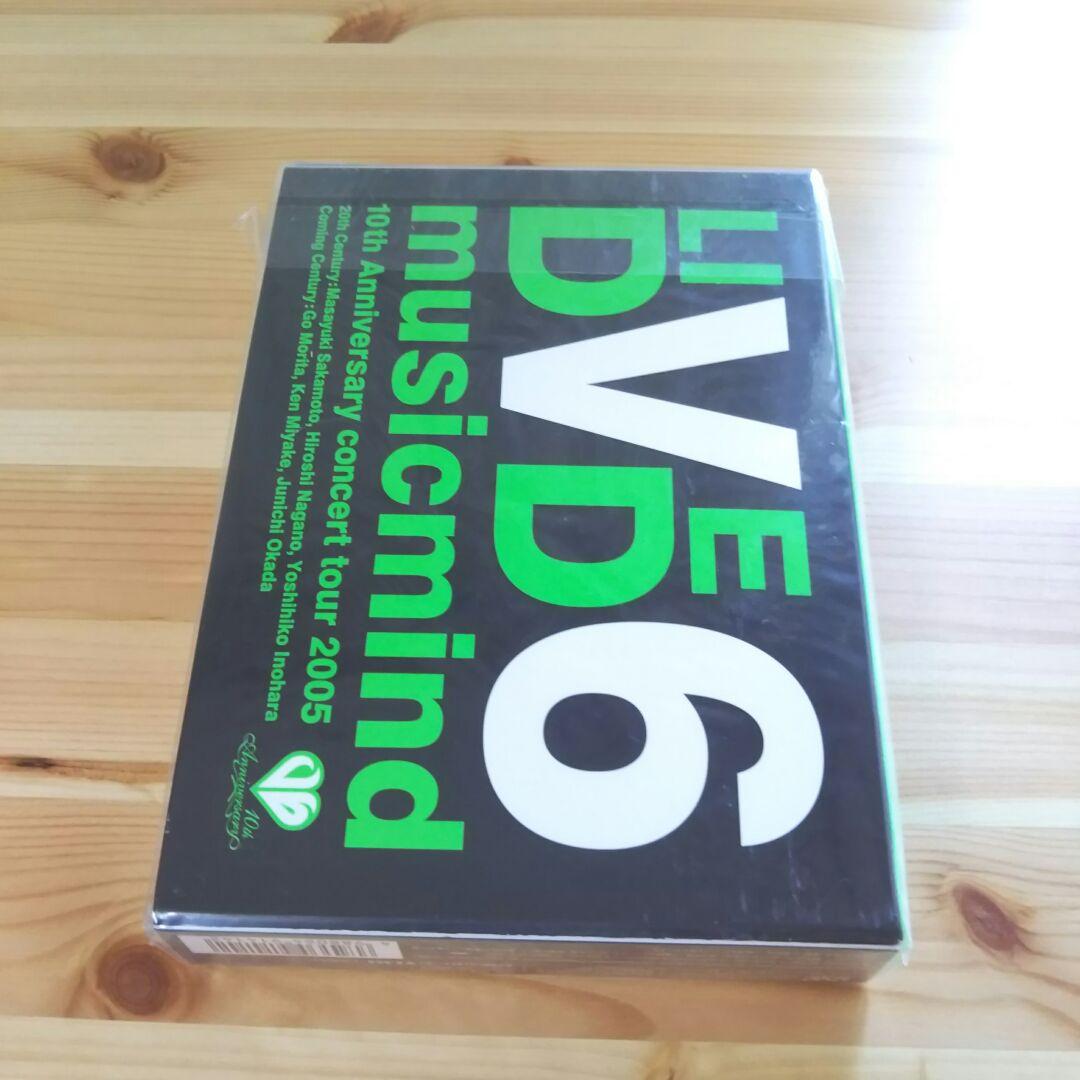V6 ❤️ 10th Anniv. music mind ❤ 初回盤 B DVD