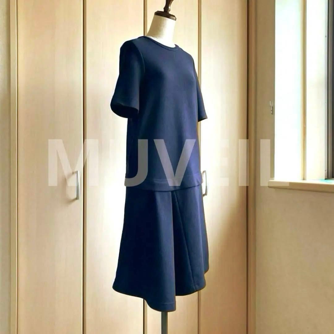 j*o様 MUVEIL コットン・ポリエステルワンピース 36