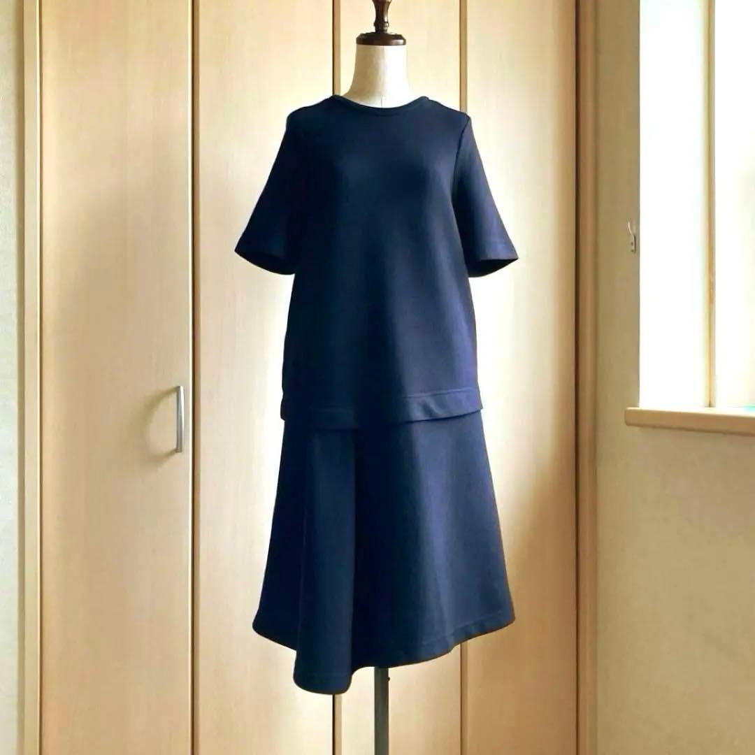 j*o様 MUVEIL コットン・ポリエステルワンピース 36