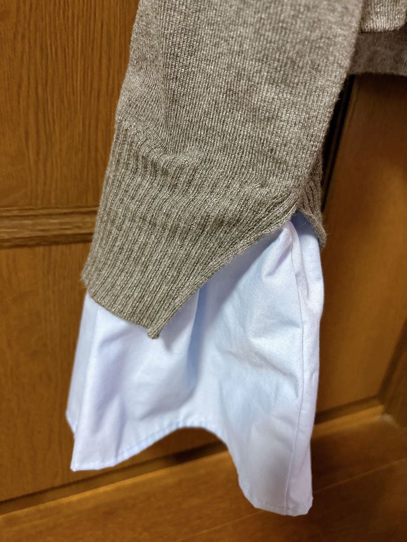 eimy istoire Attached collar ニットジャケット