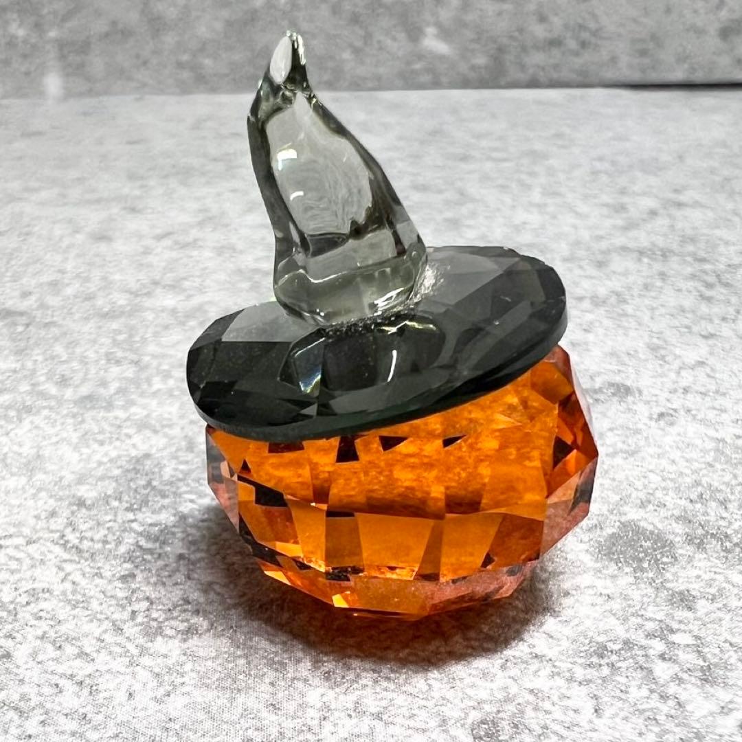 【極美品】 スワロフスキー ハロウィン パンプキン かぼちゃ カボチャ