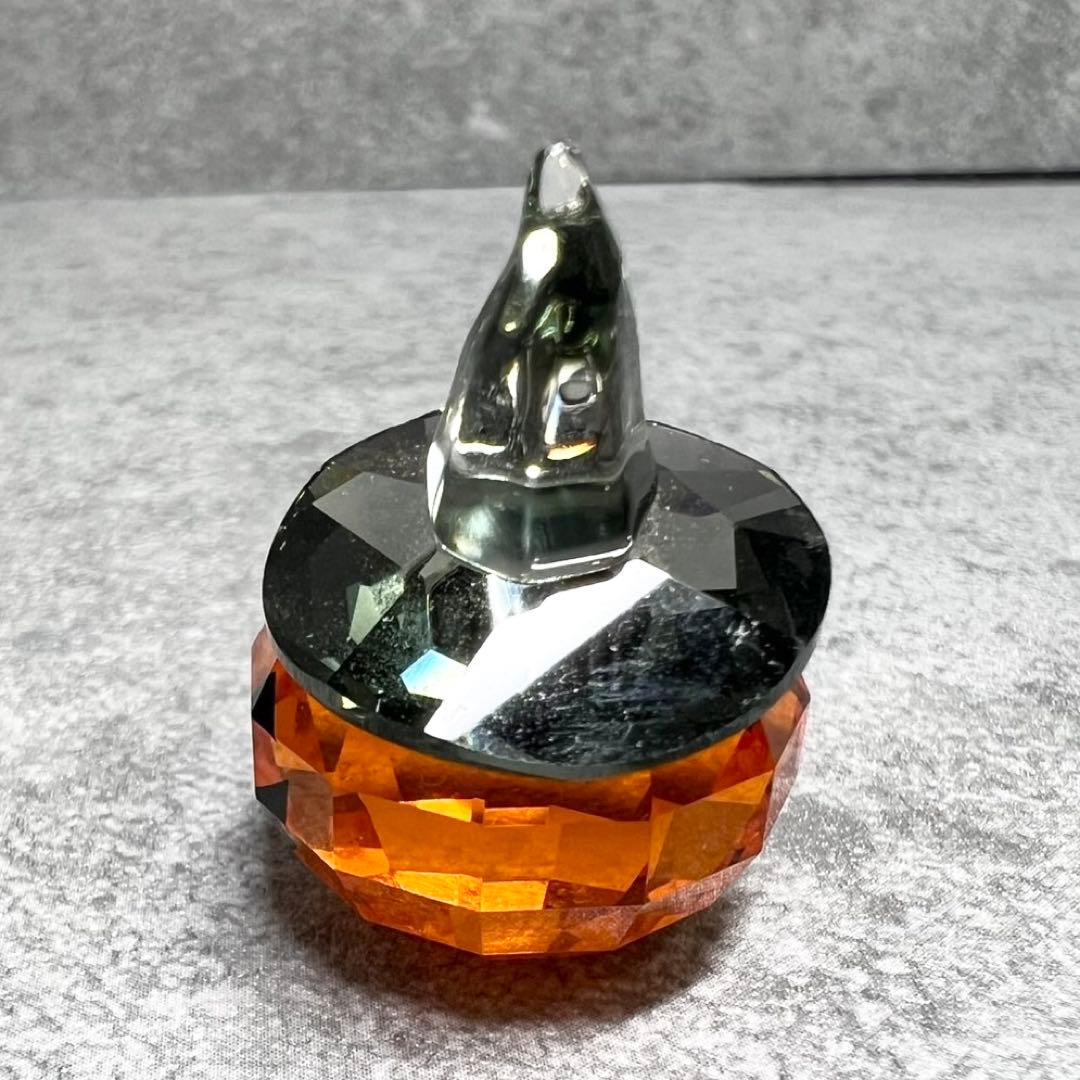 【極美品】 スワロフスキー ハロウィン パンプキン かぼちゃ カボチャ