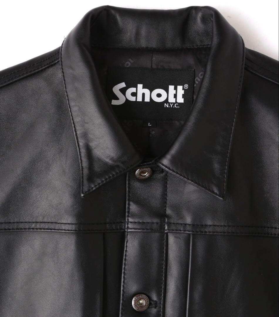 極美品！ショットシープレザー1stトラッカージャケット