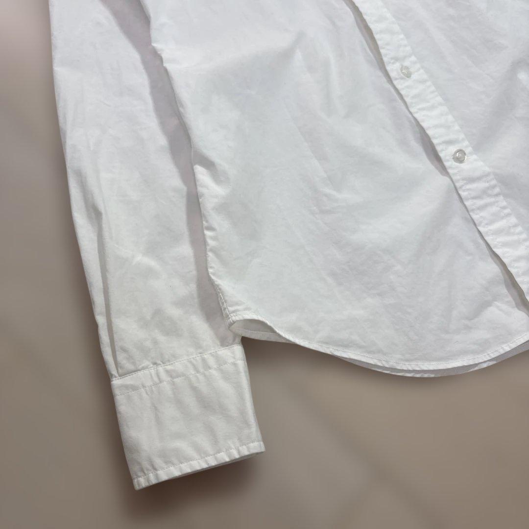 Polo Ralph Lauren ホワイト スリムフィットシャツ 長袖 0