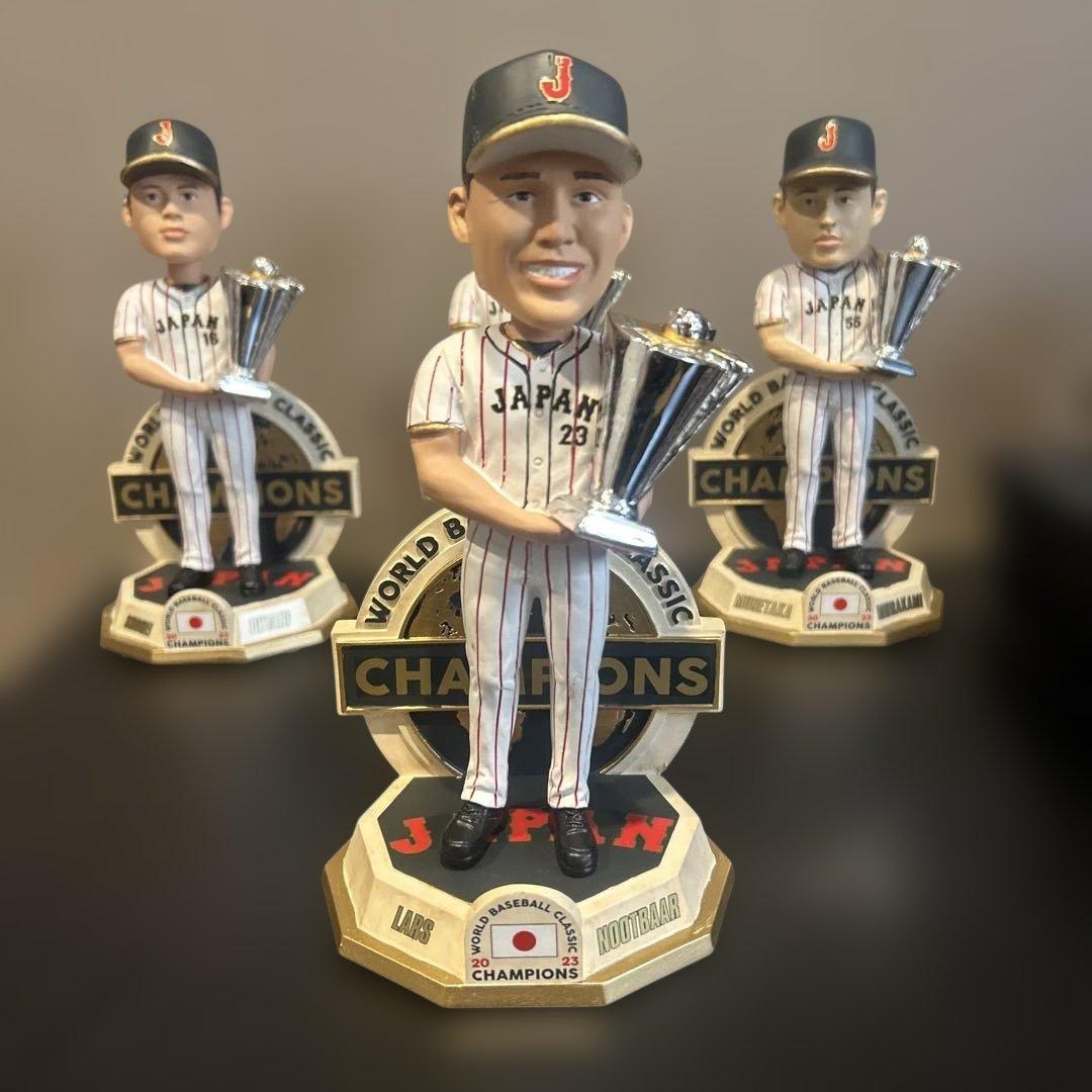 2023 WBC優勝記念ボブルヘッド　大谷翔平　村上宗隆　吉田正尚　オマケ有