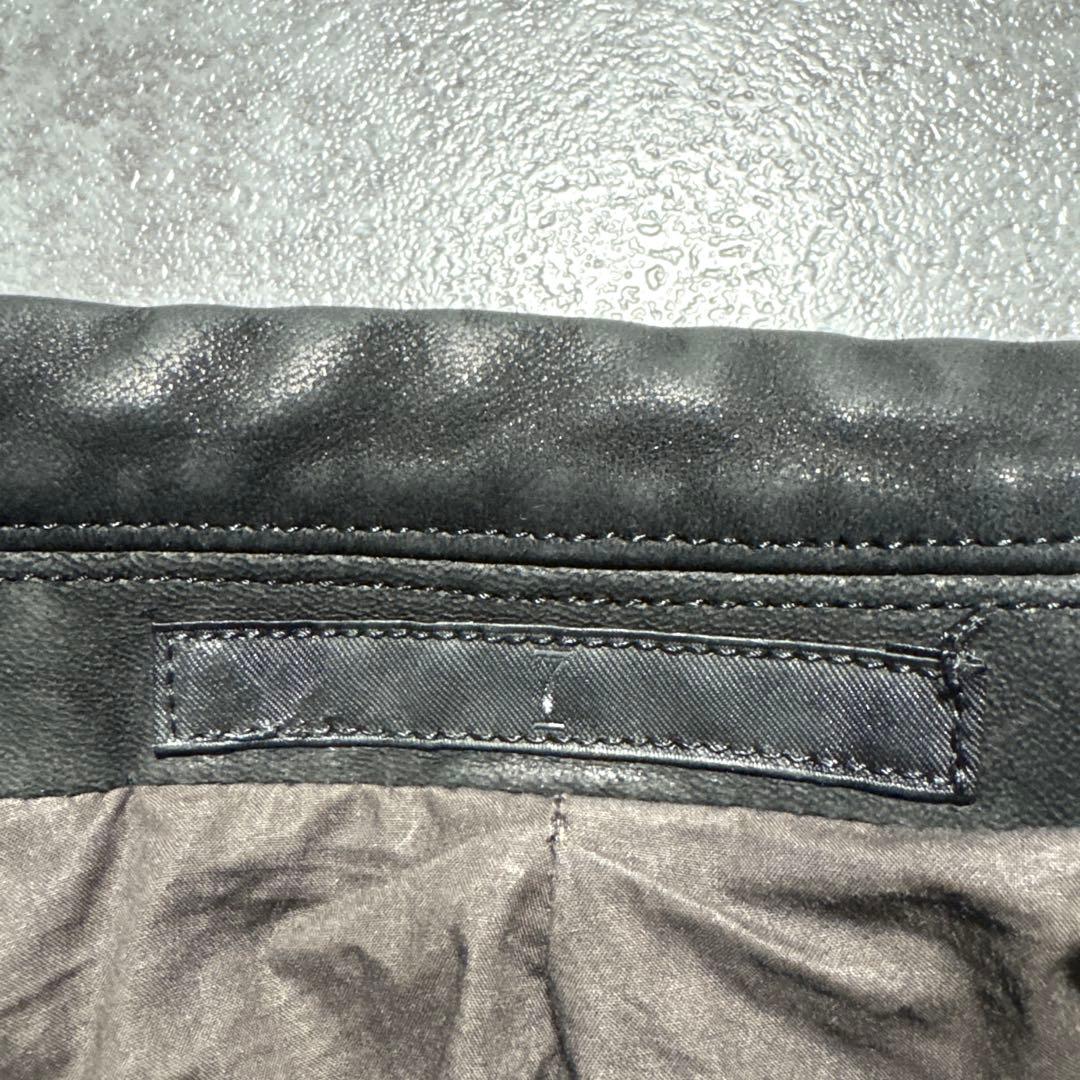 幻級　極美品　julius コーティング系　ヌバックレザー　dark wear