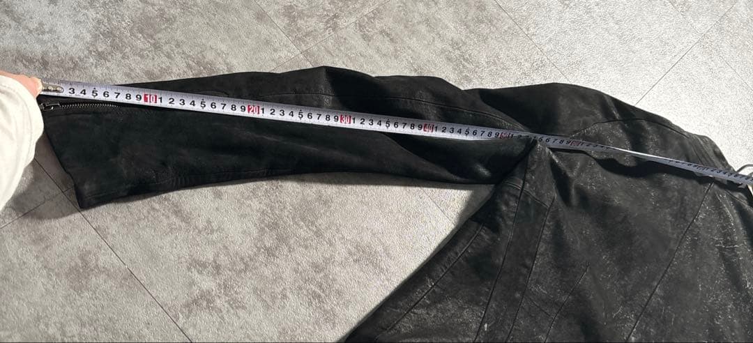 幻級　極美品　julius コーティング系　ヌバックレザー　dark wear