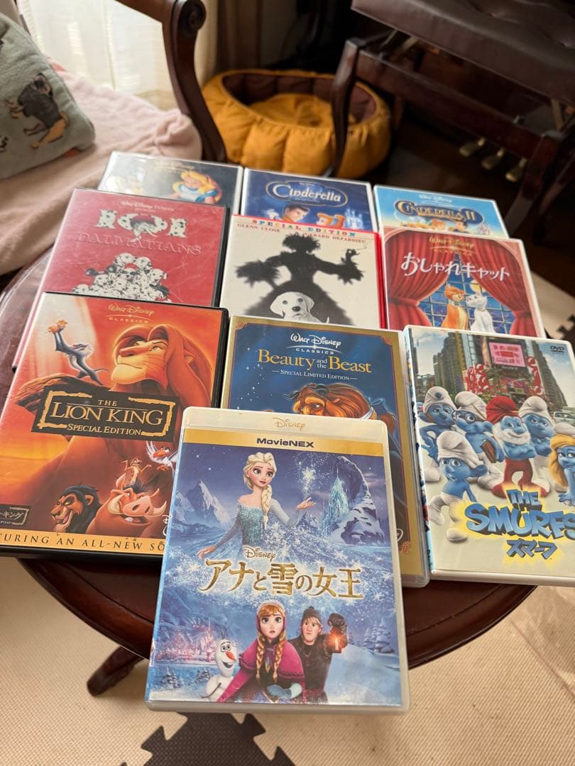 ディズニー　ライオンキング　スペシャルエデション　美女と野獣　アナと雪の女王