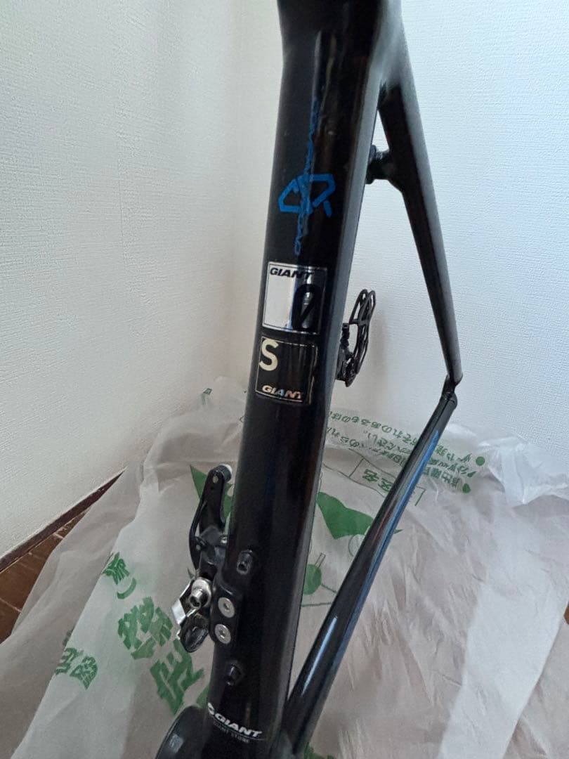 Giant TCR ロードバイクフォークカーボンフレームSサイズコンポ付属なし