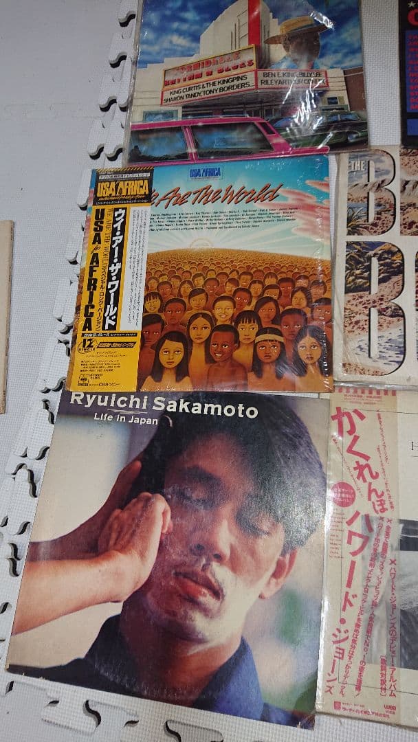 懐かしのレコードLP盤多数