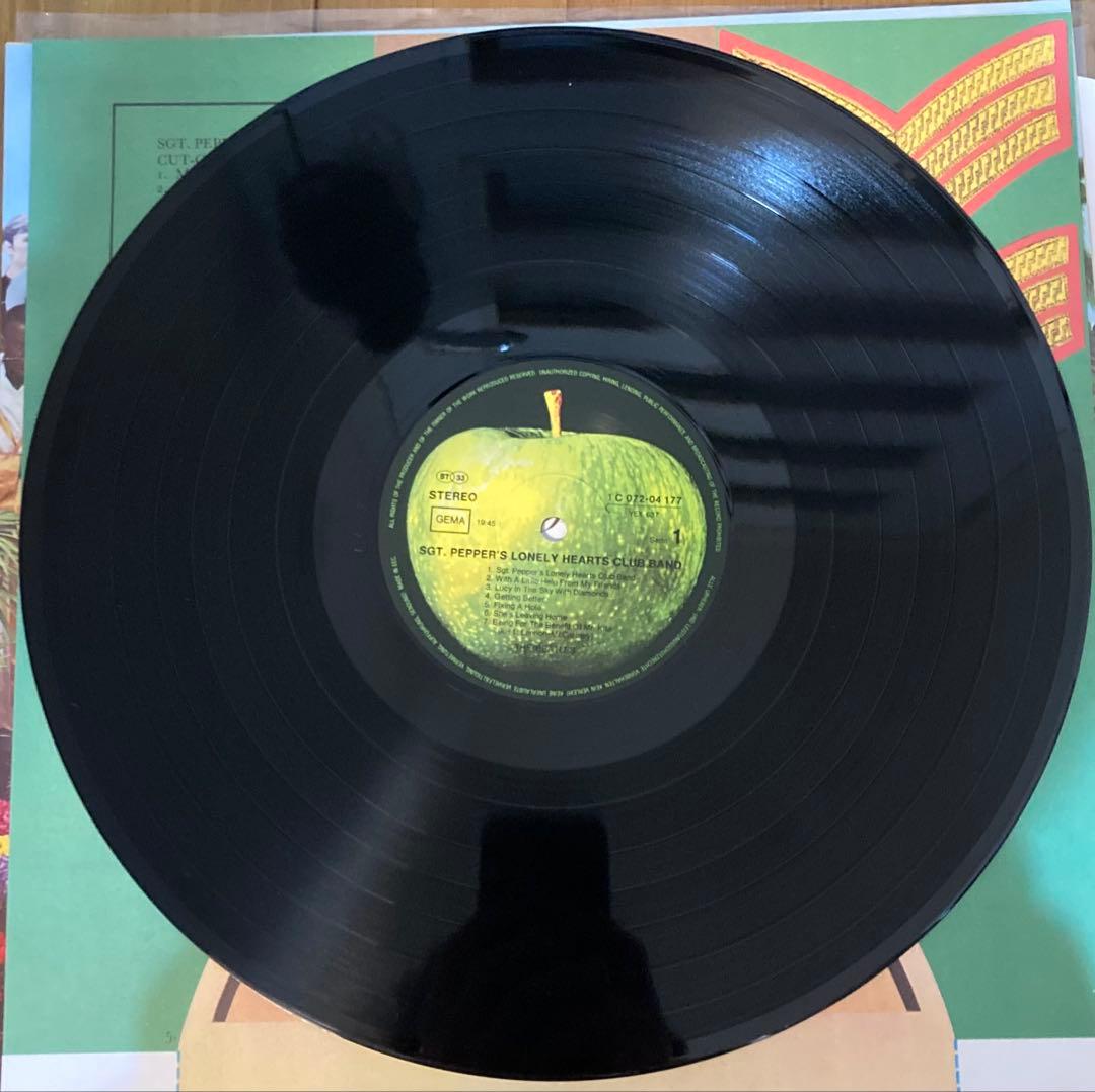 稀少ドイツDMMアナログSgtサージェントBeatlesビートルズレコード