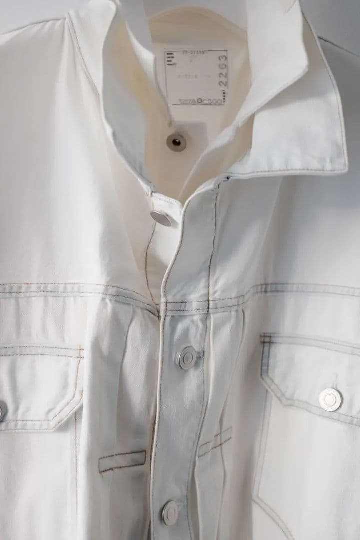 ゆ*送様 sacai 20SS Layered Denim Jacket 20-