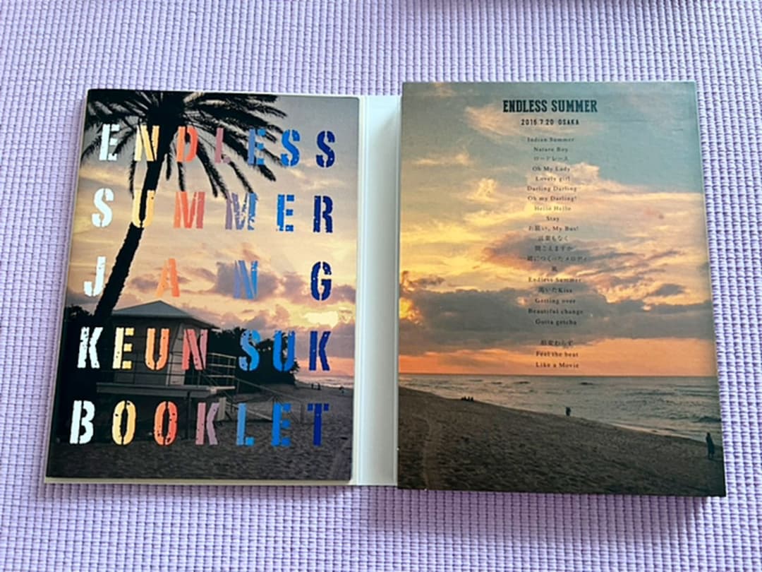 チャン・グンソクENDLESS SUMMER DVD2種&PHOTO BOOK